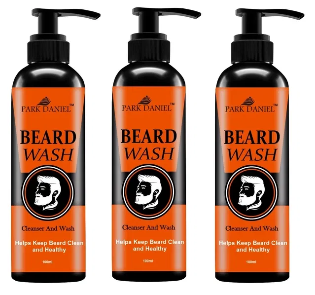 Park Daniel Beard Wash (100 ml, Pack of 3)