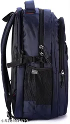 Polyester Backpack for Men & Women, Blue