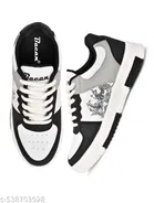 White & Casual Trendy Sneakers for Men 