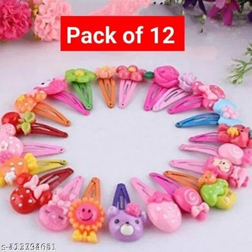 Hair Pins for Women (Multicolor, 3 Pcs)