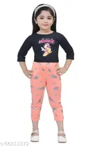 Cotton Blend Clothing Set for Girls 