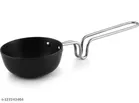 Aluminium Nonstick Tadka Pan (Black)