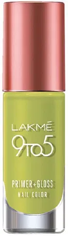 Lakme 9 To 5 Primer + Gloss Nail Color 