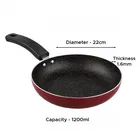 TerraHome Non-Stick-Aluminum Frying Pan 1200 ml 22cm