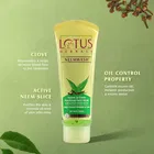 Lotus Herbals Neemwash Neem & Clove Ultra Purifying Face Wash With Active Neem Slices | Suitable For Oily To Combination Skin | 120g