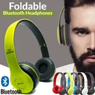 P47 Foldable Wireless Bluetooth Headphone with Mic & SD Card Support 