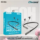 Dvaio XD-N06 Rechargeable Wireless Bluetooth Neckband (Beige & Grey)