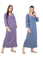 Woolen Hosiery Nighty for Women 