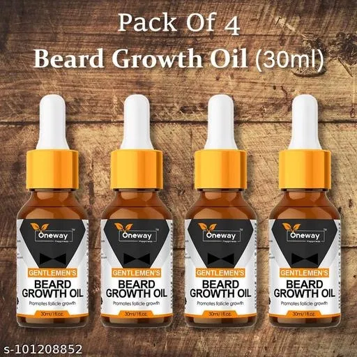 Oneway Happiness Bread Growth Oil, Pack of 4 (30 ml)