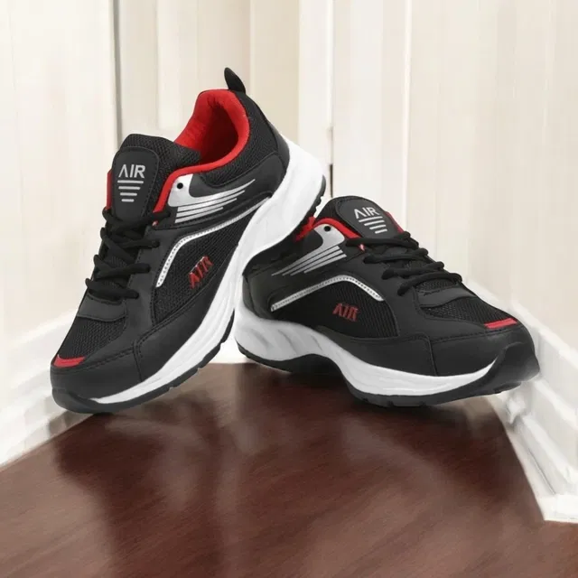 Casual Shoes for Men (Black, 6)