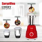 SURYAVIVA Chery 750 W Mixer Grinder  