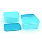 Polka Plastic Container 250ml Set of 2