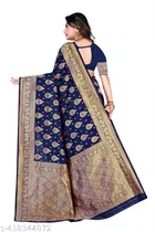 Banarasi Silk Zari Woven Saree for Women 