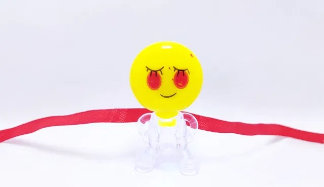 Plastic Rakhi (Multicolor, Pack of 1)