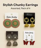 Alloy Earrings for Women 