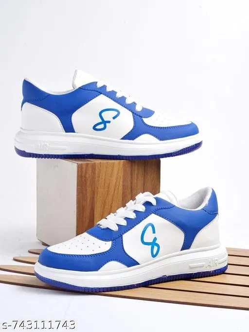 Shoetopia Girls Sneakers Blue (12-13 Years)