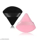 Triangle Powder Puff, Multicolor, Pack of 2