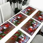 PVC Printed Dining Table Placemats 