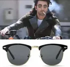 Men Black Metal & Plastic premium sunglasses (Pack of 1).