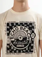 Round Neck Printed T-Shirt for Men 