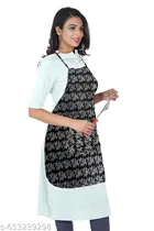 KANUSHI Industries® Apron for Kitchen Waterproof with Front Pocket
