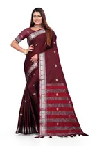 Cotton Embellished Saree for Women 