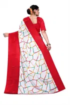 Cotton Silk Abstract Saree for Women 