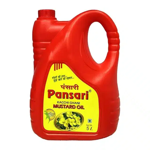 पंसारी कच्ची घनी मस्टर्ड आयल 5 L (जार )