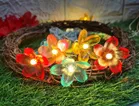 LED String Silicon Flower Light 