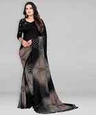 Georgette Printed Saree for Women 