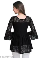Three-Quarter Sleeves Top for Women 
