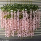Polyester Artificial Hanging Flower Garlands 