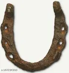 Black Horse Shoe, Brown, Pack of 1