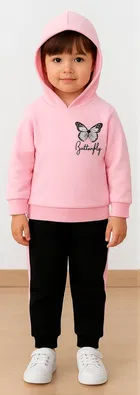 Poly cotton Printed Clothing Set for Girls 