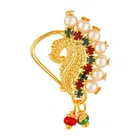 Gold Plated Designer Nosepin for Women 