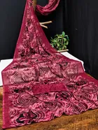 Georgette Printed Saree for Women 