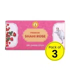 Mangal Bhavan Dry Dhoop Stick - Shahi Rose - 12 Sticks (Pack Of 3)