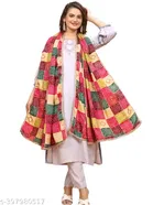 Chinon Printed Dupatta for Women 