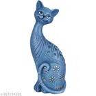 Resin Decorative Cat Showpiece 