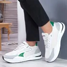 Sports Shoes for Men, White & Grey 