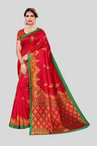 Art Silk Printed Saree for Women 