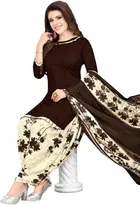 Yashika Unstitched Crepe Salwar Suit Material 