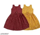 Pack Of 2 Frocks & Dresses for Girls 