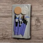 Your Complete Makeup Kit 12-Piece Brush & Beauty Sponge Set 