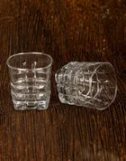 Afast Transparent, Glasses Suitable for Drinks 180 ml, Water, Juice, etc, Perfect for Home, Restaurants and Parties -Pack of 4