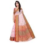 सिद्धिदाता टेक्सटाइल विमेंस कोटा डोरिया कॉटन बुट्टी साड़ी विद अन-स्टीट्च्ड ब्लाउज पीस 