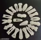 Korean Style Pearl Hair Clips for Women & Girls, Multicolour, Pack of 12