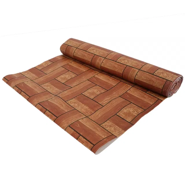 Laminated Non Woven Multipurpose Kitchen Cabinet Drawer Shelf Mat (Multicolor, 45x500 cm)