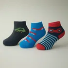 Cotton Spandex Ankle Length Socks for Kids 