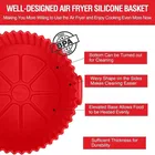 KT Reusable Non-Stick Air Fryer Silicone Pot Liner 8.5 inch